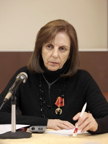 Мария Насиф-Дебс, заместитель генерального секретаря Ливанской коммунистической партии