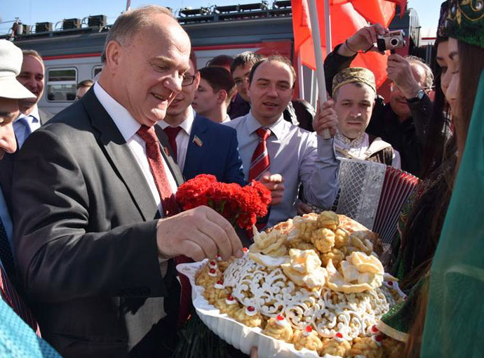 Г.А. Зюганов находится с рабочим визитом в столице Республики Татарстан &ndash; городе Казани