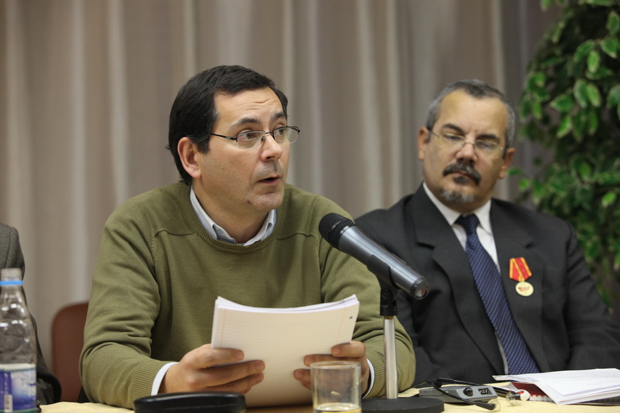 Педро Гурейро, член секретариата ЦК Коммунистической партии Португалии