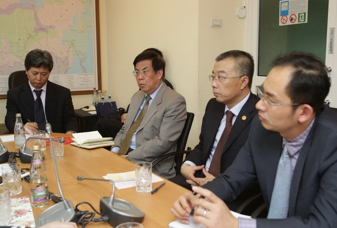 Встреча с делегацией Международного отдела ЦК КПК