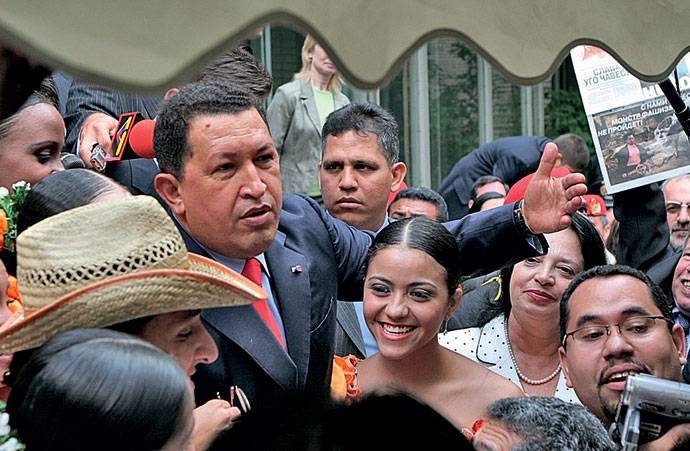Уго Чавес в Москве, 2007