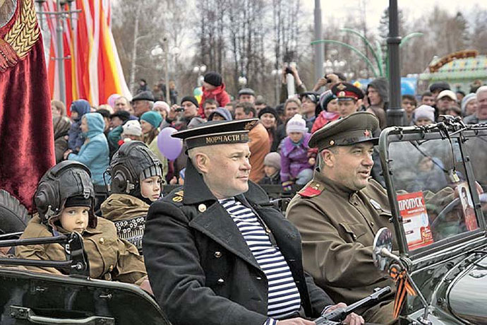 День Победы в Томске.