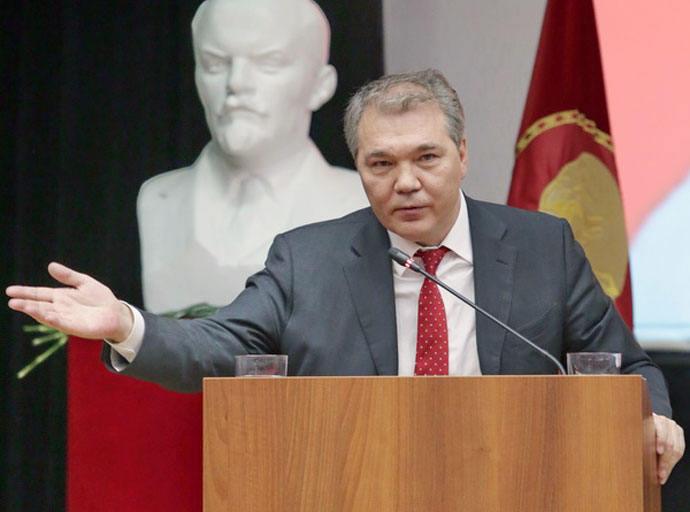 Член Президиума, секретарь ЦК КПРФ Л.И. Калашников