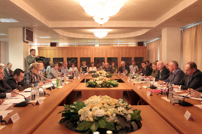 расширенное заседание по ситуации в субъектах Российской Федерации, связанной с выплатой заработной платы работникам бюджетной сферы в соответствии с указами Президента Российской Федерации от 7 мая 2012 года