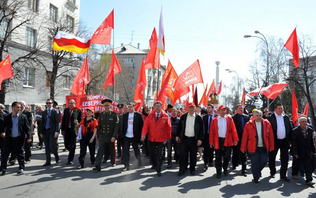 Г.А.Зюганов принял участие в многотысячном митинге в городе Ульяновске