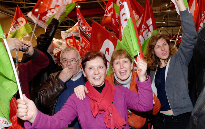 Митинг в Меце 23 января Митинг в Меце 23 января