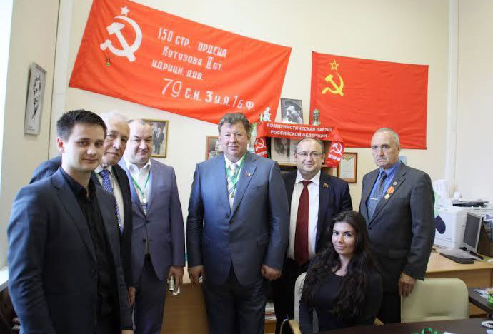 Состоялась поездка В.И. Кашина в Санкт-Петербург