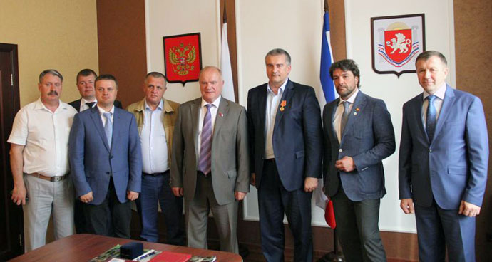 Г.А. Зюганов посетил Артек и встретился с руководством Крыма
